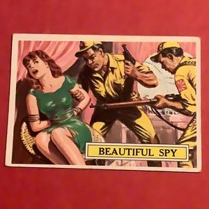 “1965” Topps - Battle cards “Beautiful Spy”  #53